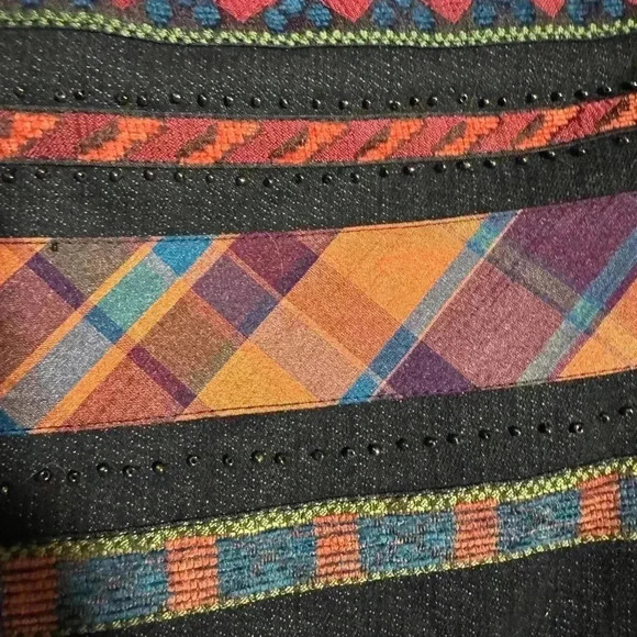 coldwater creek Black denim blazer jacket - Picture 8 of 10